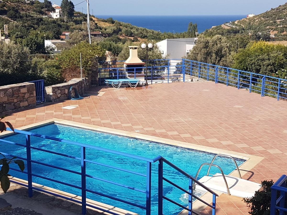 Sea Flower Villa Bali Crete فيلخاذا المظهر الخارجي الصورة
