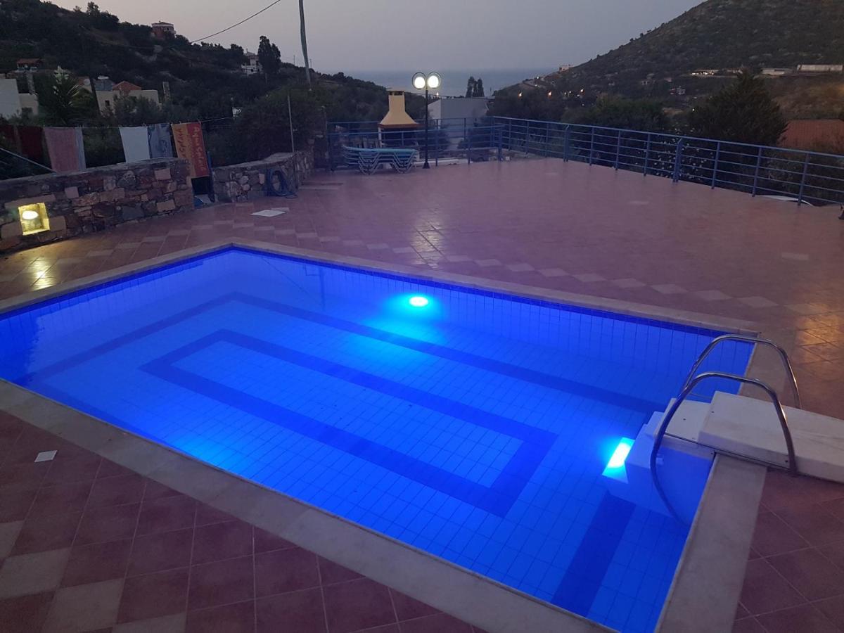 Sea Flower Villa Bali Crete فيلخاذا المظهر الخارجي الصورة